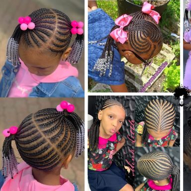 Create Cute Styles With Cornrow Braids – Braids Hairstyles for Kids