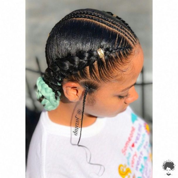 Perfect Cornrow Braiding Models For Teenager Kids - Braids Hairstyles ...