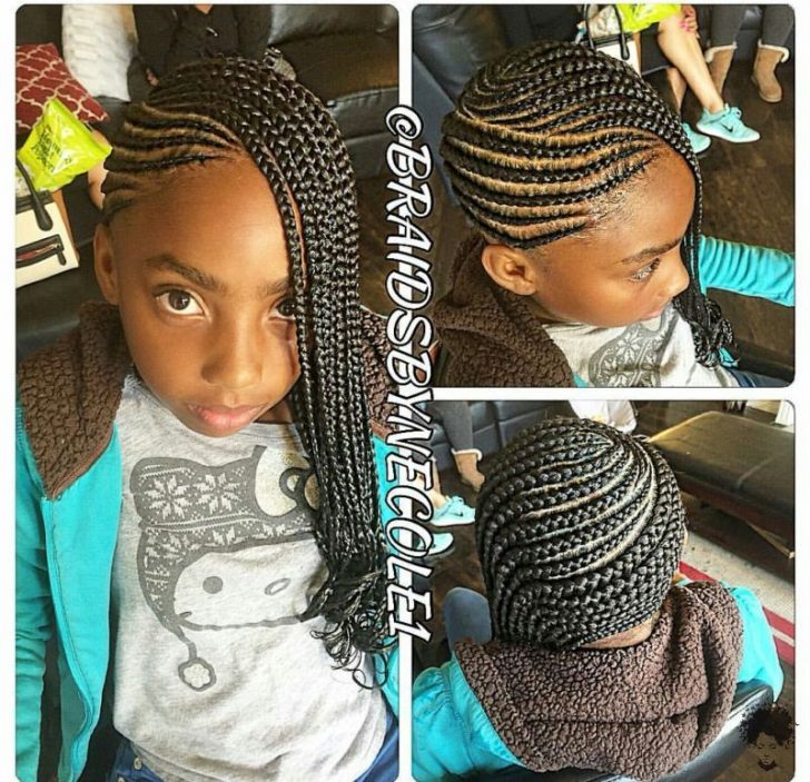 Perfect Cornrow Braiding Models For Teenager Kids – Braids Hairstyles ...