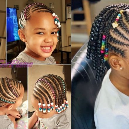 Stylish And Trendy Cornrows For Short Hair – Braids Hairstyles for Kids