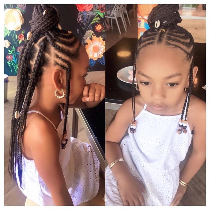 Cornrows And Box Braids Usage For A Girl Braids Hairstyles For