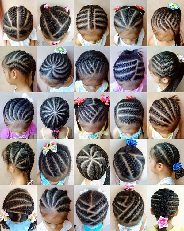 Various Cornrow Hairstyles