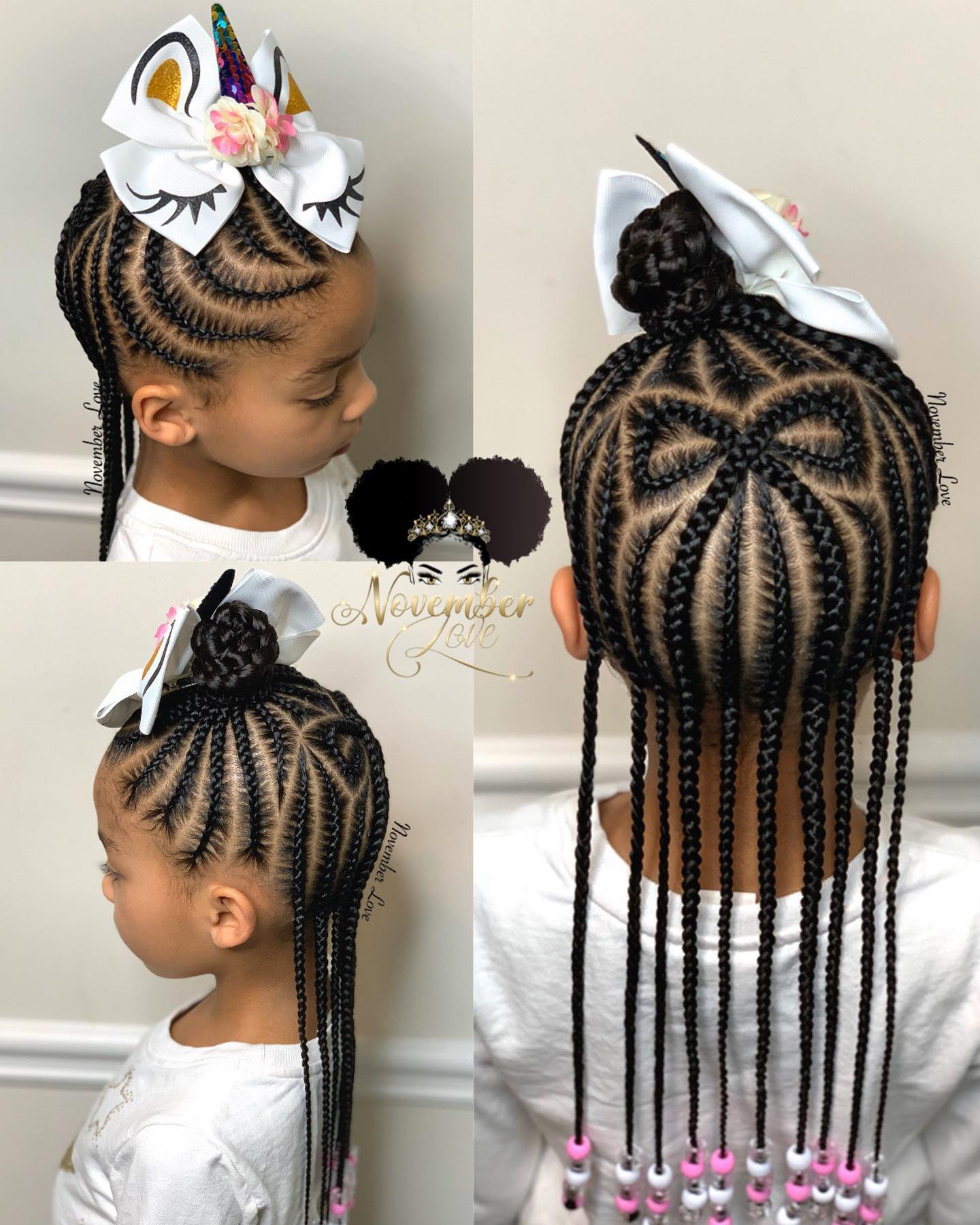 Daily Cornrow Styles For Little Girls Braids Hairstyles For Black Kids