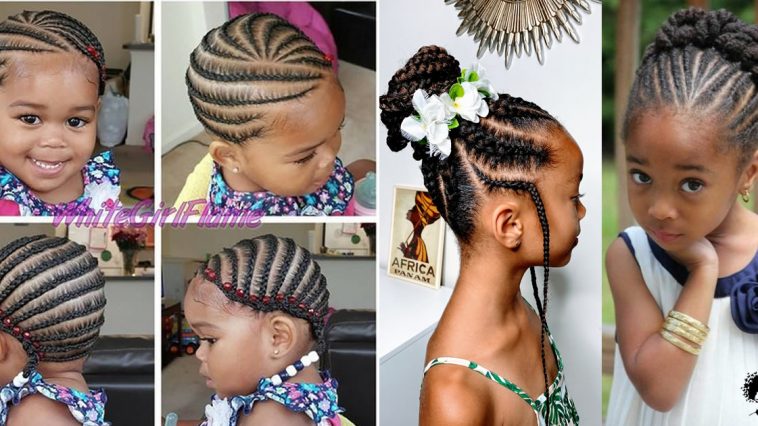Bun Hairstyle For Normal Hair - Braids Hairstyles for Black Kids