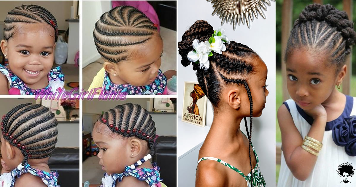 A Perfect And Sweet Hairstyle For Little Kids – Braids Hairstyles for Kids