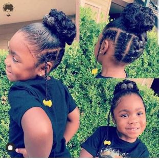 Can You Make This Mixture Braidings Style To Your Girl – Braids ...