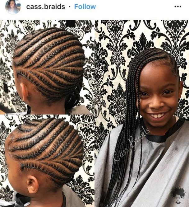 Trend 88 Photos Of Hair Braiding Models 2024 Little Girl Braided   Little Black Girl Braided Hairstyles006 608x665 