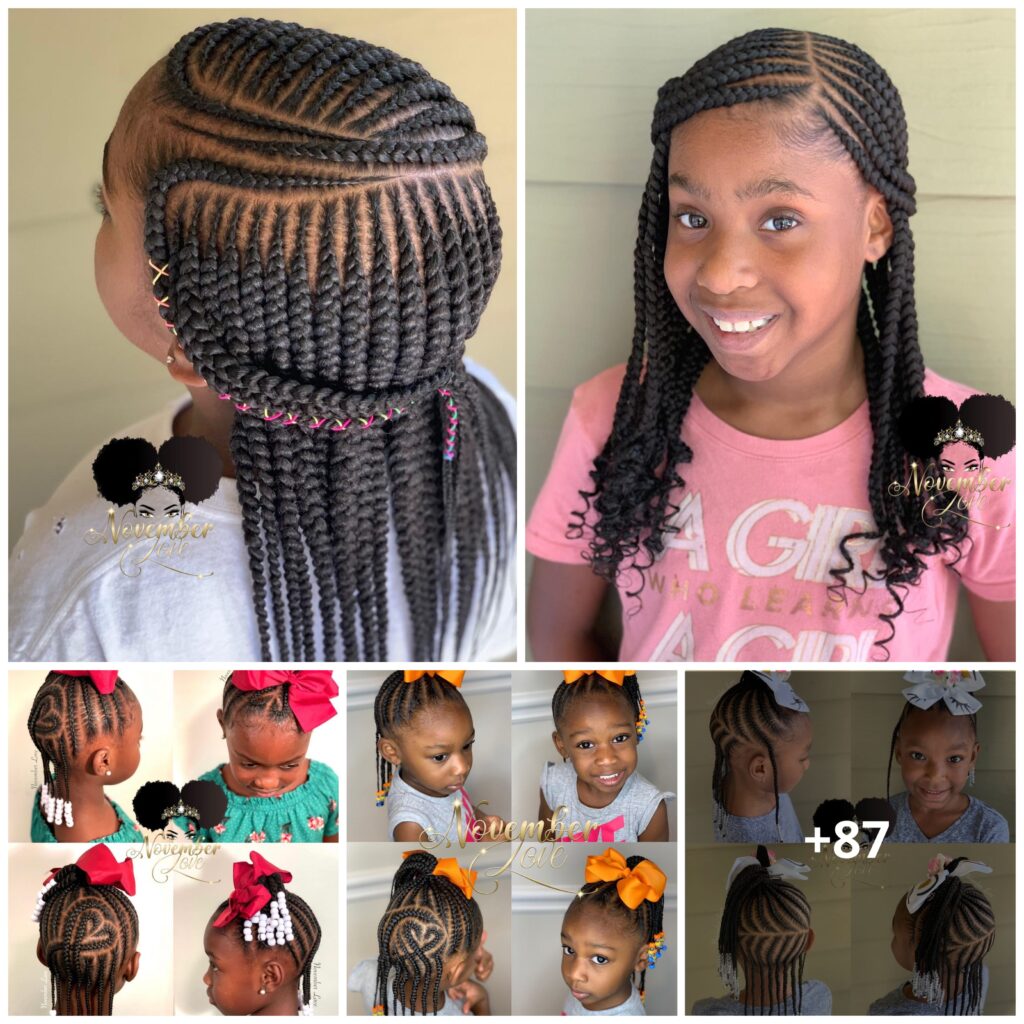 Newest Hair Braiding Models For Cool Girls – Braids Hairstyles for Kids