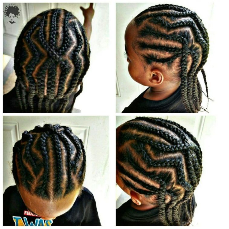 Teist Braids Applied On Thin Hair