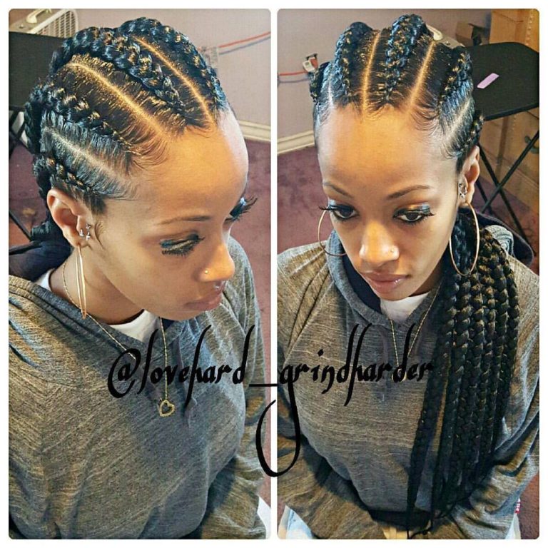 How To Change Your Look For Special Days (Braid Cornrow Hair styles ...