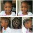 Bantu Knots Quadrants With Fulani Braids - Braids Hairstyles for Kids