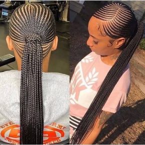 40 PHOTOS: Black Girl Braids Hairstyles – Styling of Braided Hair ...