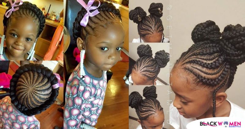 Ghana Braids – Braids Hairstyles for Kids