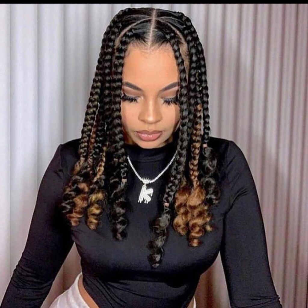 31 Easy African Hairstyles Braids 2021 for Oval Face