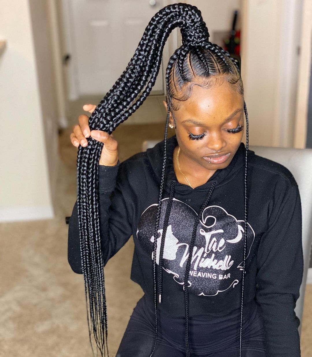 New Black Braided Hairstyles 2021 Lovely Braids For Ladies Braids Hairstyles For Black Kids