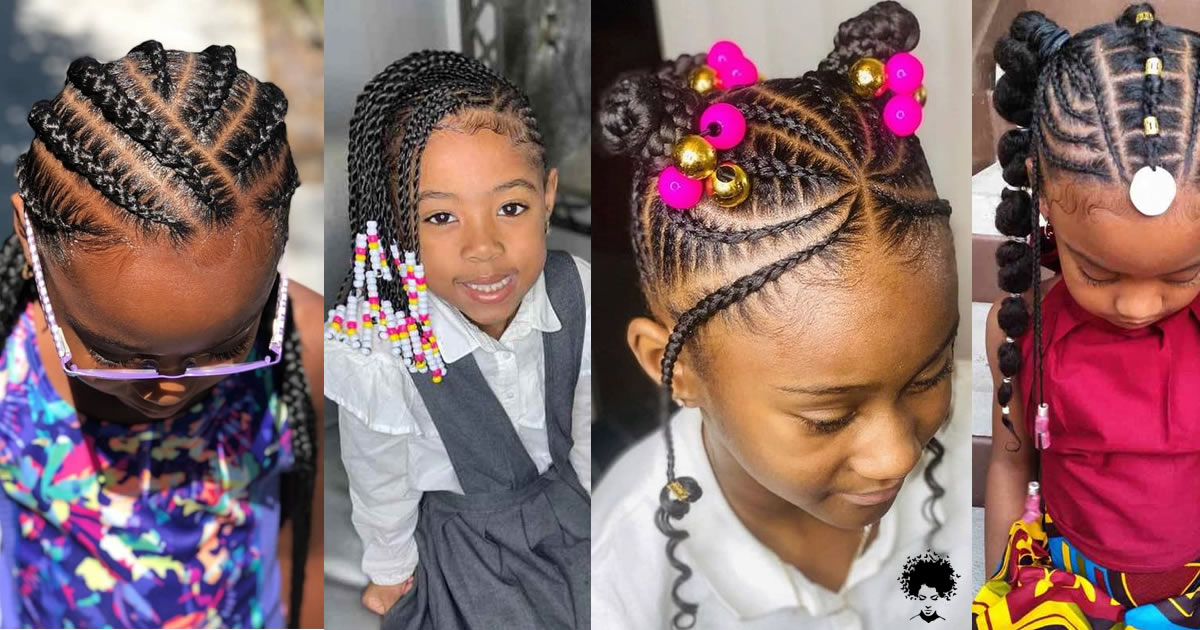 25 Braid Hairstyles For Little Girls That Will Make You Say Woww Braids Hairstyles For Black Kids