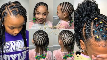 Braids Hairstyles For Black Kids