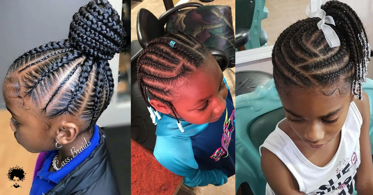 41 Different Ways to Use African Braids for Cool Kids – Braids ...