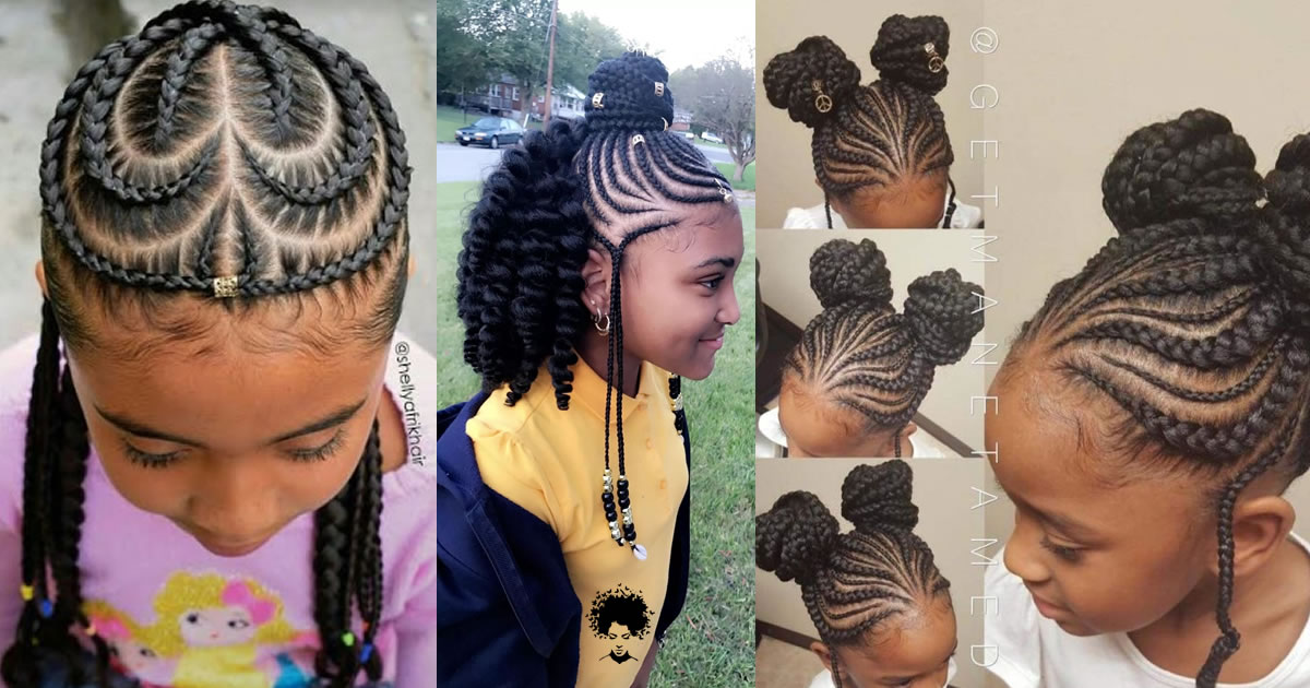 52 Latest Nigerian Children Hairstyles Pictures – Braids Hairstyles for ...