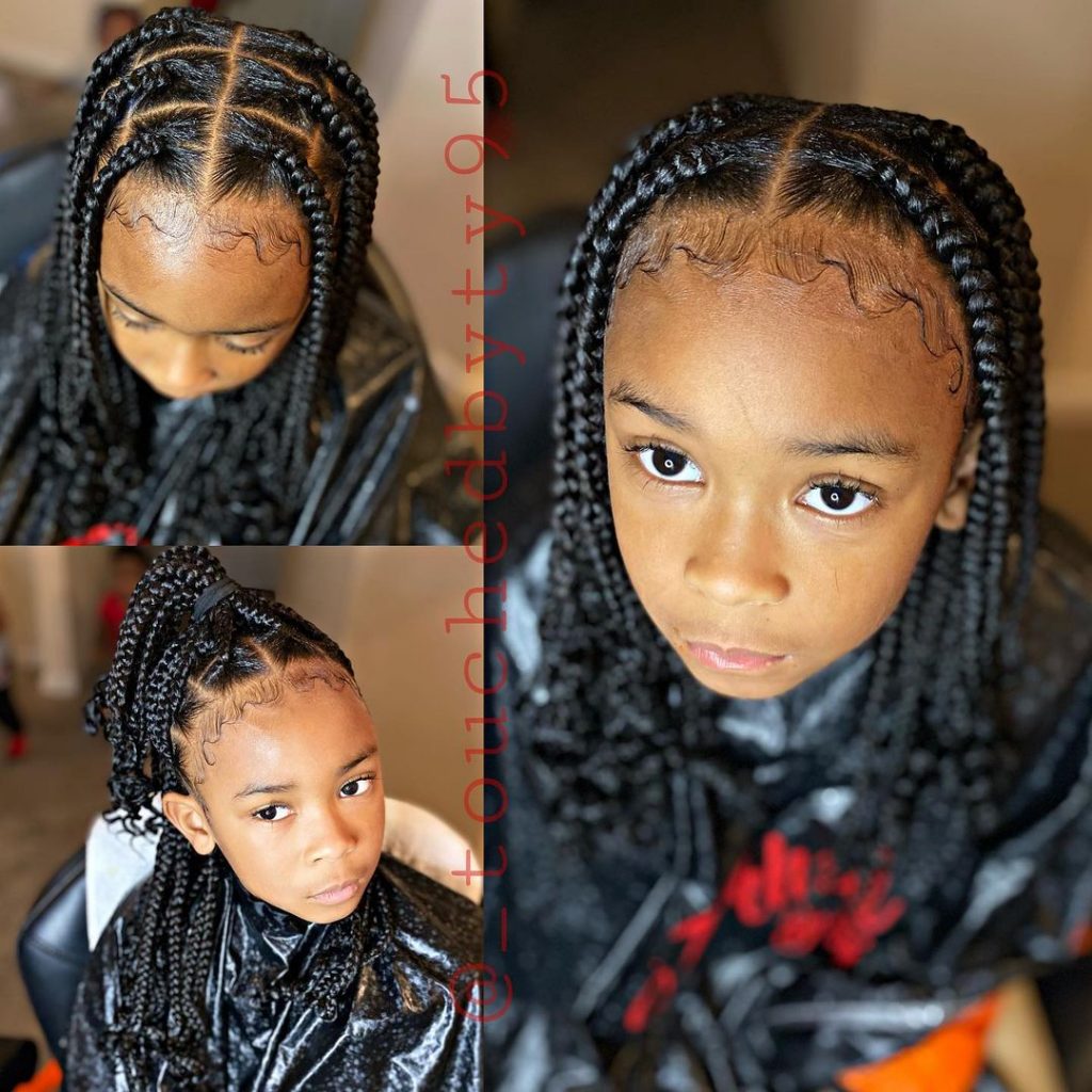 These Hair Braids Models Prevent Children’s Hair Loss – Braids ...