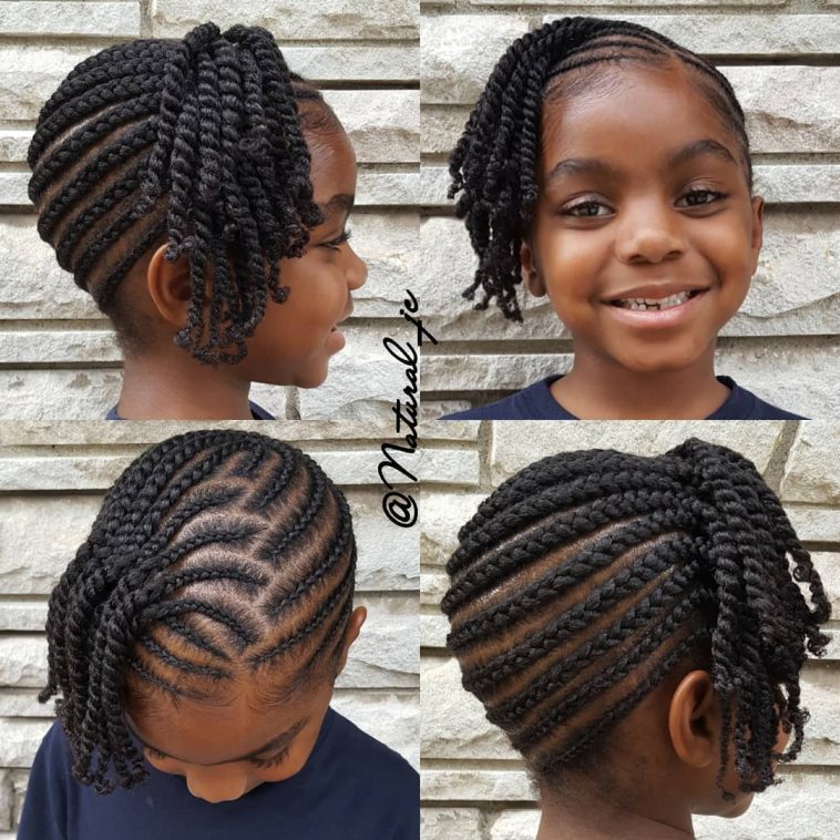 Various Cornrow Hairstyles For Girls - Braids Hairstyles for Kids