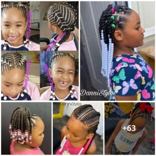 Beautiful Hairstyles You Can Apply to Your Child in Winter – Braids ...