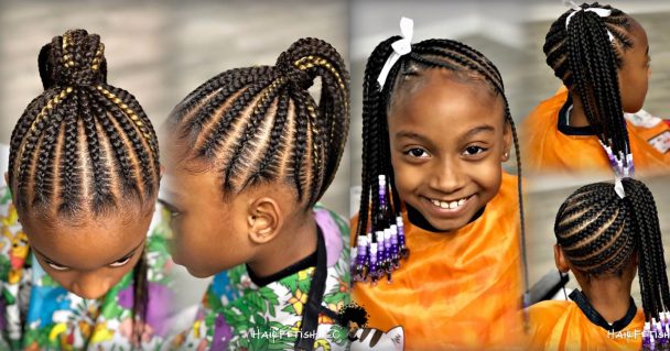 2022 Latest Hairstyles For Children – Braids Hairstyles for Kids