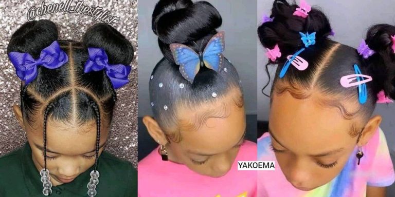 40 Black Natural Hairstyles For Kids – Braids Hairstyles for Kids