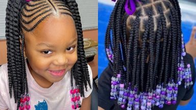 Children Braidings With Natural Hair - Braids Hairstyles for Kids