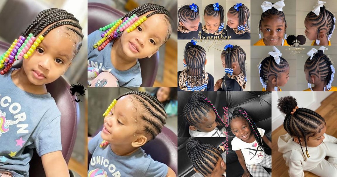 2024 Amazing Braid Hairstyles For Kids Compilation | Cute Braids ...