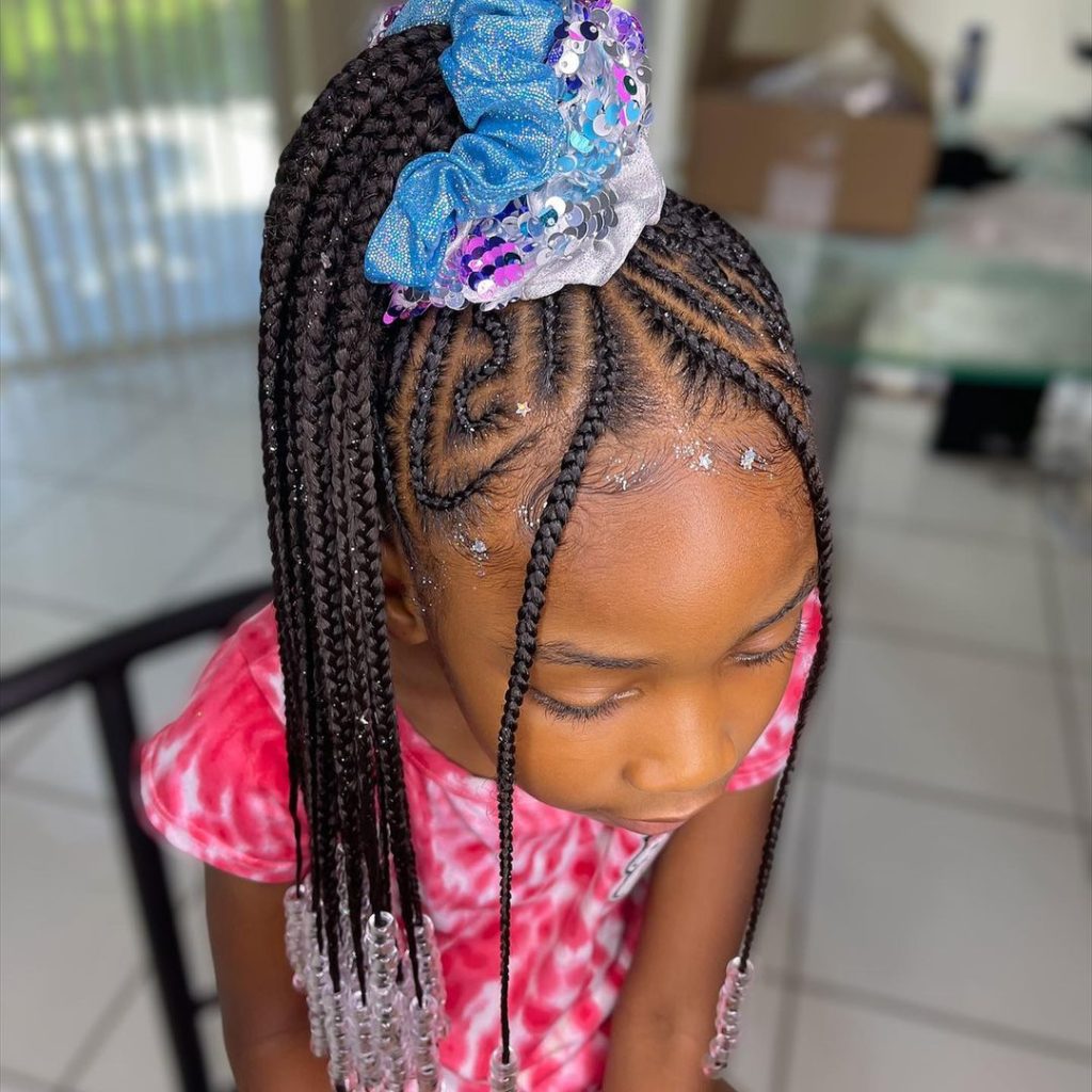 65 Beautiful African Braids For Kids – Braids Hairstyles For Kids