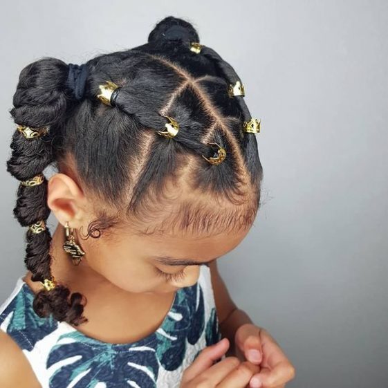 97 Photos: Amazing Natural Hairstyles for Little Girls