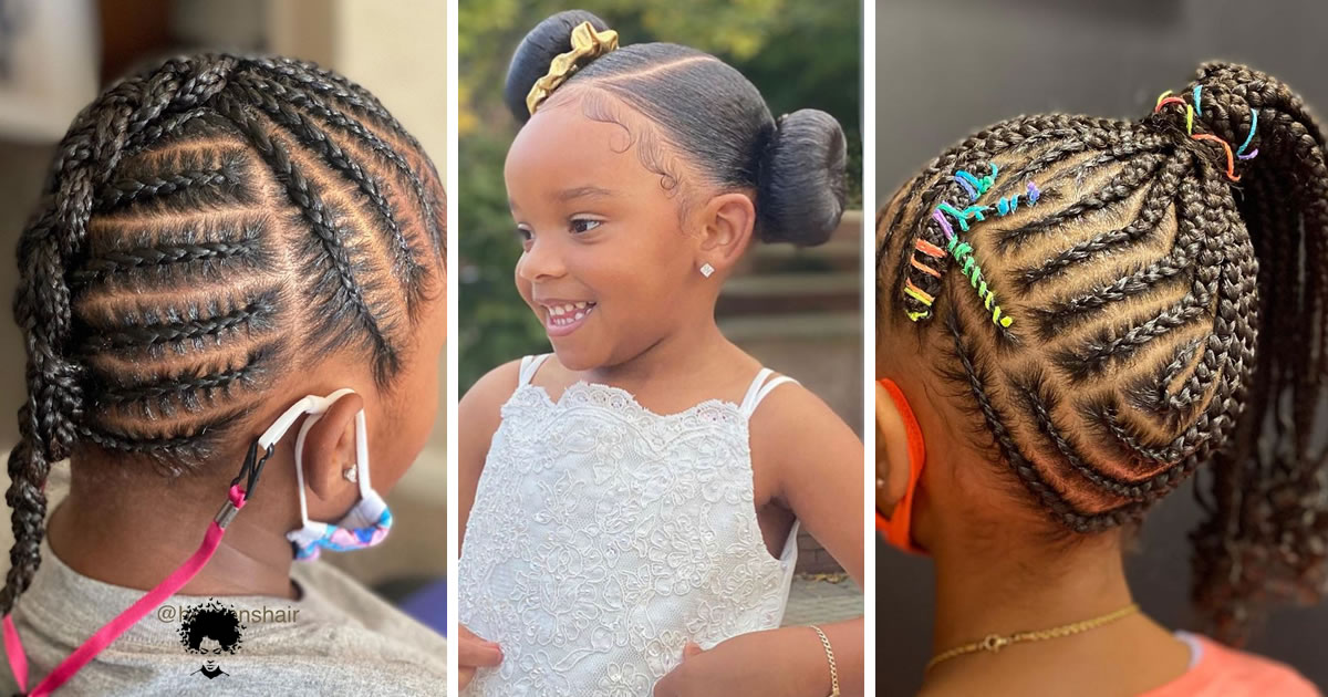 Braided Hairstyle 2022 : Pretty, Cute Female Children Hairstyles Ideas ...