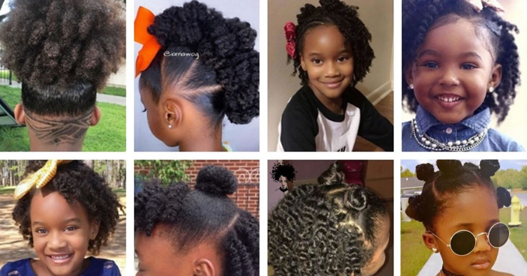 33 Cute Natural Hairstyles For Kids 2 1024x538 