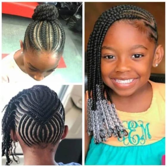 Top Adorably Gorgeous Cornrow Hairstyles For Little Girls That’ll Melt ...