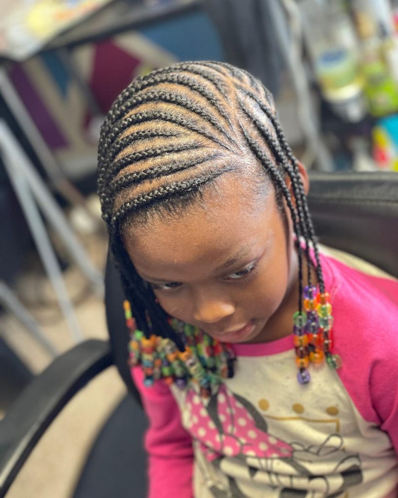 78 Photos: Cornrow Hairstyles Your Little Girls – Braids Hairstyles for ...