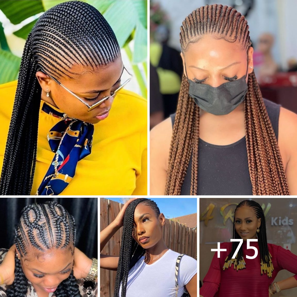 88 Braids Hairstyle For Ladies 2024- Beautiful Braids To Slay In – Page 