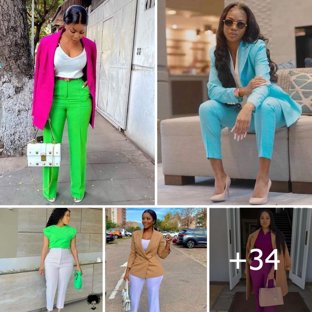 Vibrant Visions Embracing Colorful Business Casual Outfits for a ...