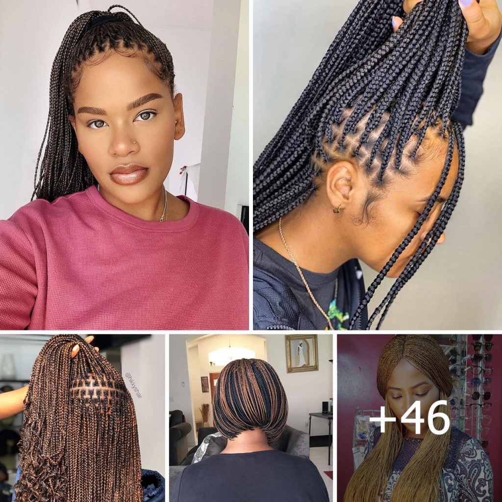 88 Latest Braids Hairstyle For Ladies 2023 Beautiful Braids To Slay In 7112