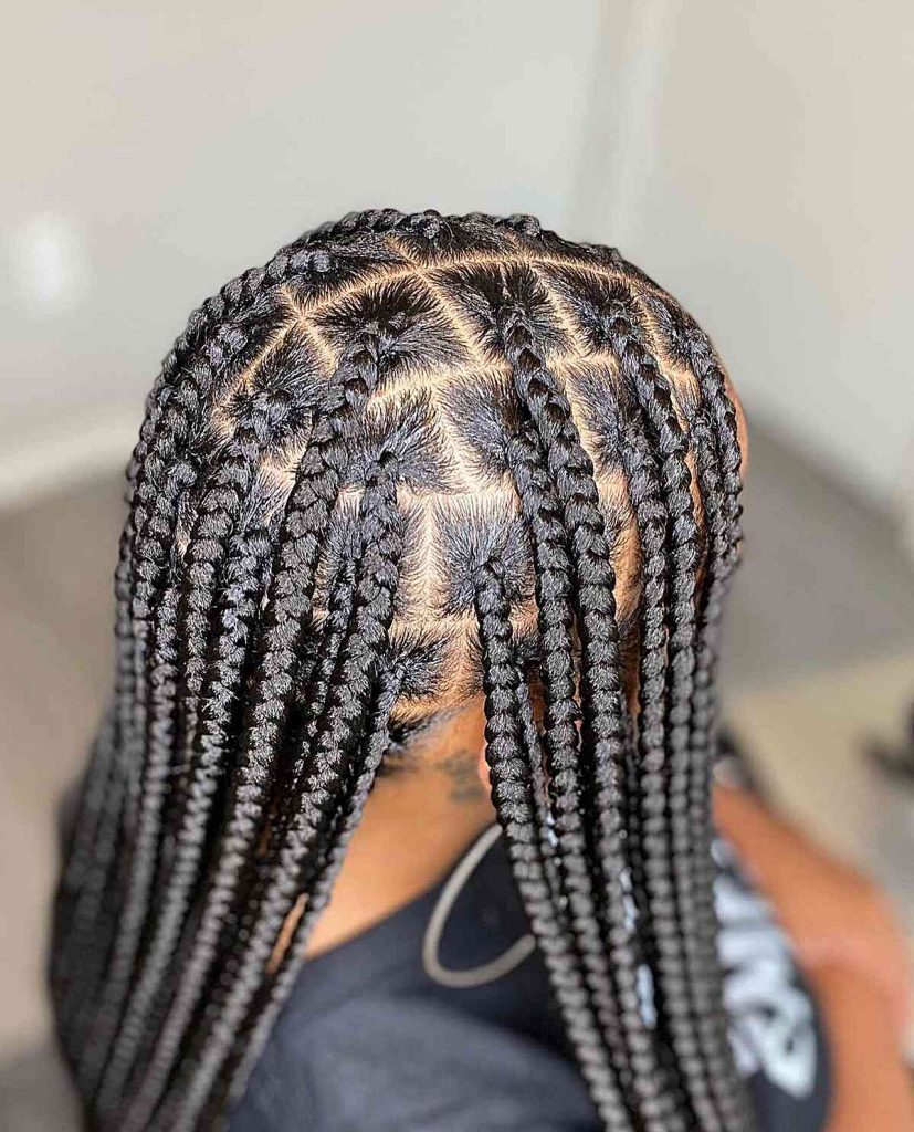 25 Hottest Knotless Box Braids Hairstyles Women of Color Are Getting in ...