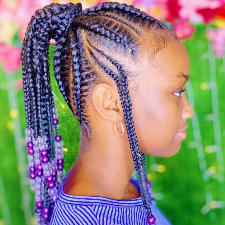 28 – Braids Hairstyles for Kids