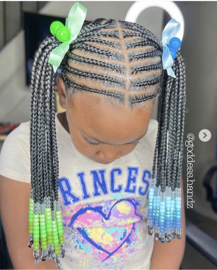 Creative Bead Hairstyle Ideas for Children’s Fun and Stylish Looks ...