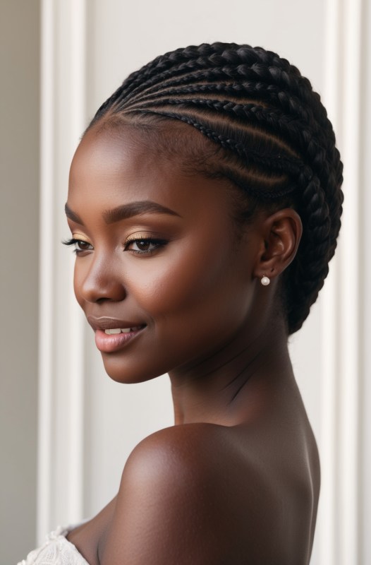 57 Simple Cornrow Ideas For Women