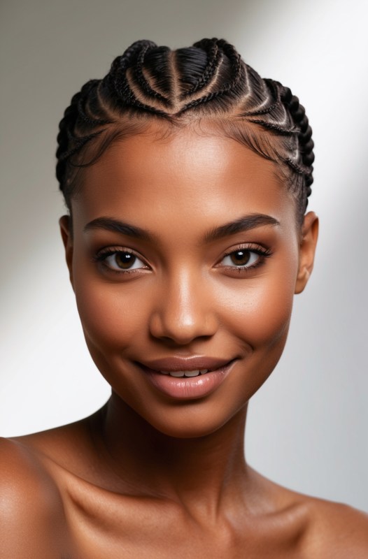 57 Simple Cornrow Ideas For Women