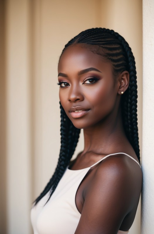 57 Simple Cornrow Ideas For Women