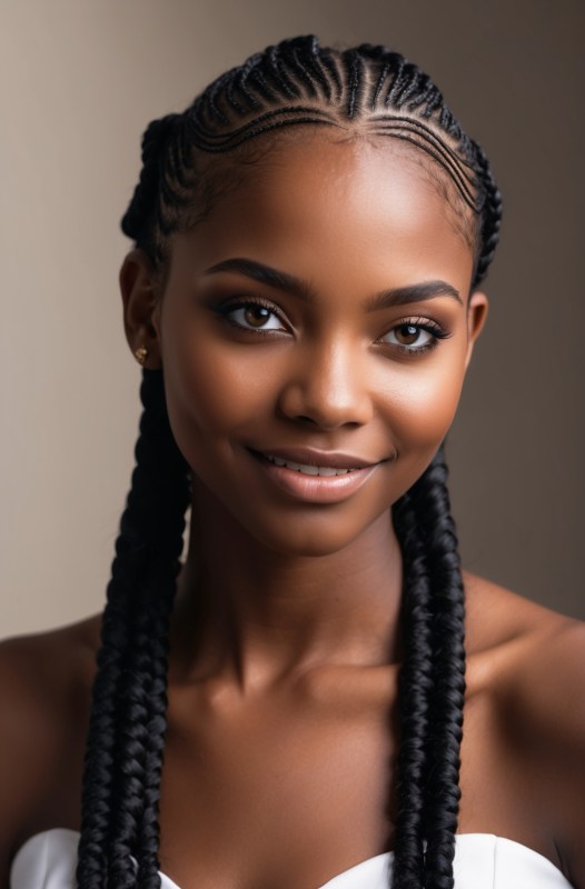 57 Simple Cornrow Ideas For Women