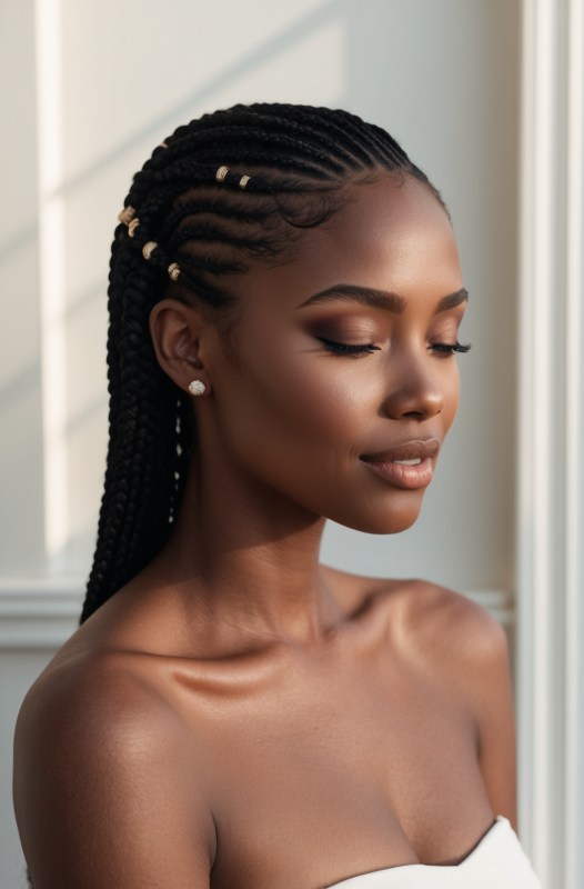 57 Simple Cornrow Ideas For Women