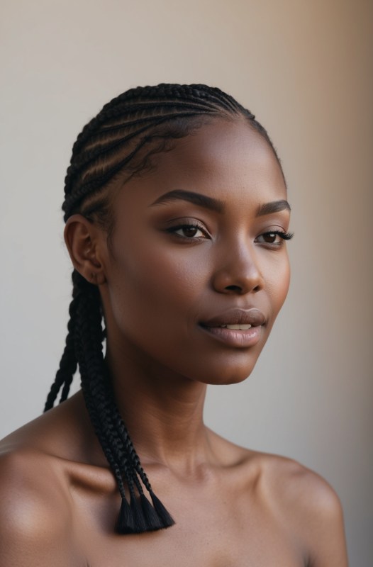 57 Simple Cornrow Ideas For Women