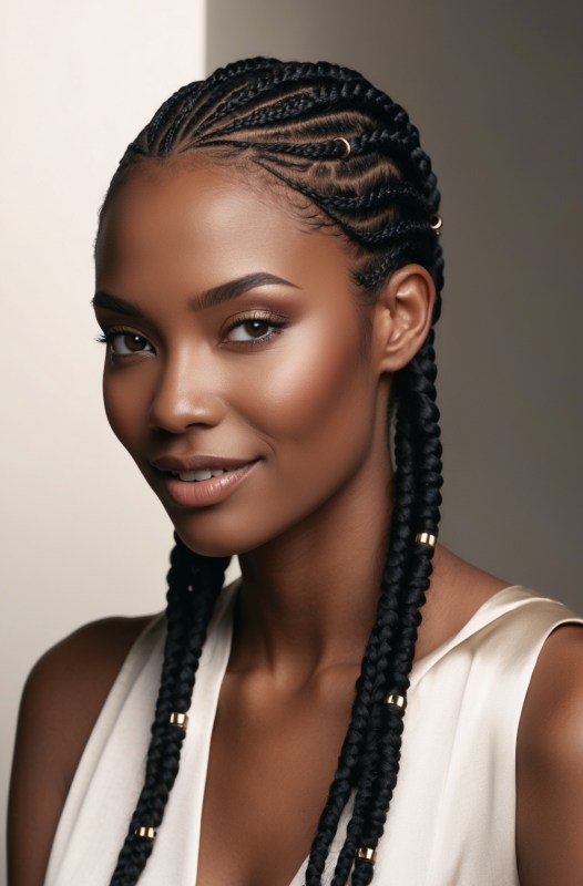 57 Simple Cornrow Ideas For Women