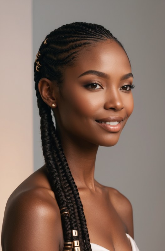 57 Simple Cornrow Ideas For Women